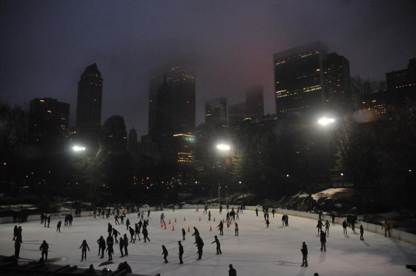 Central Park schaatsen
