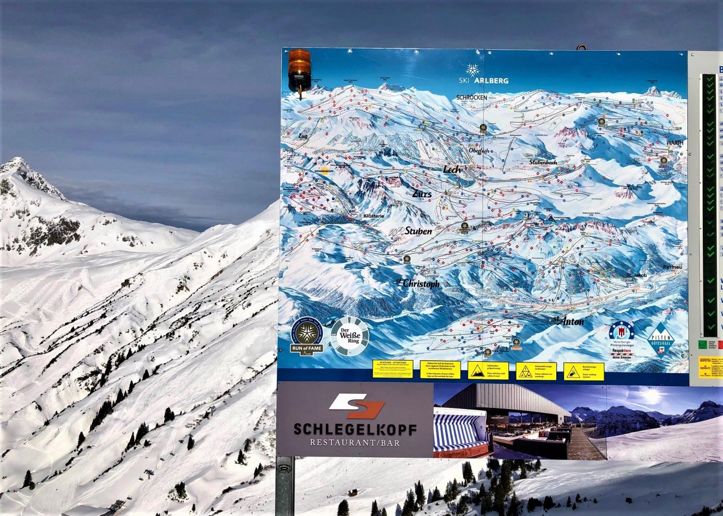 Oostenrijk skigebied